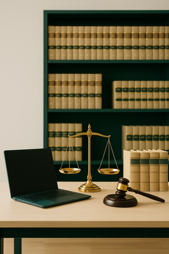 Legal library and technology scene